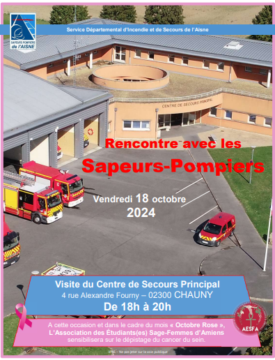 Rencontre avec avec les Sapeurs-Pompiers