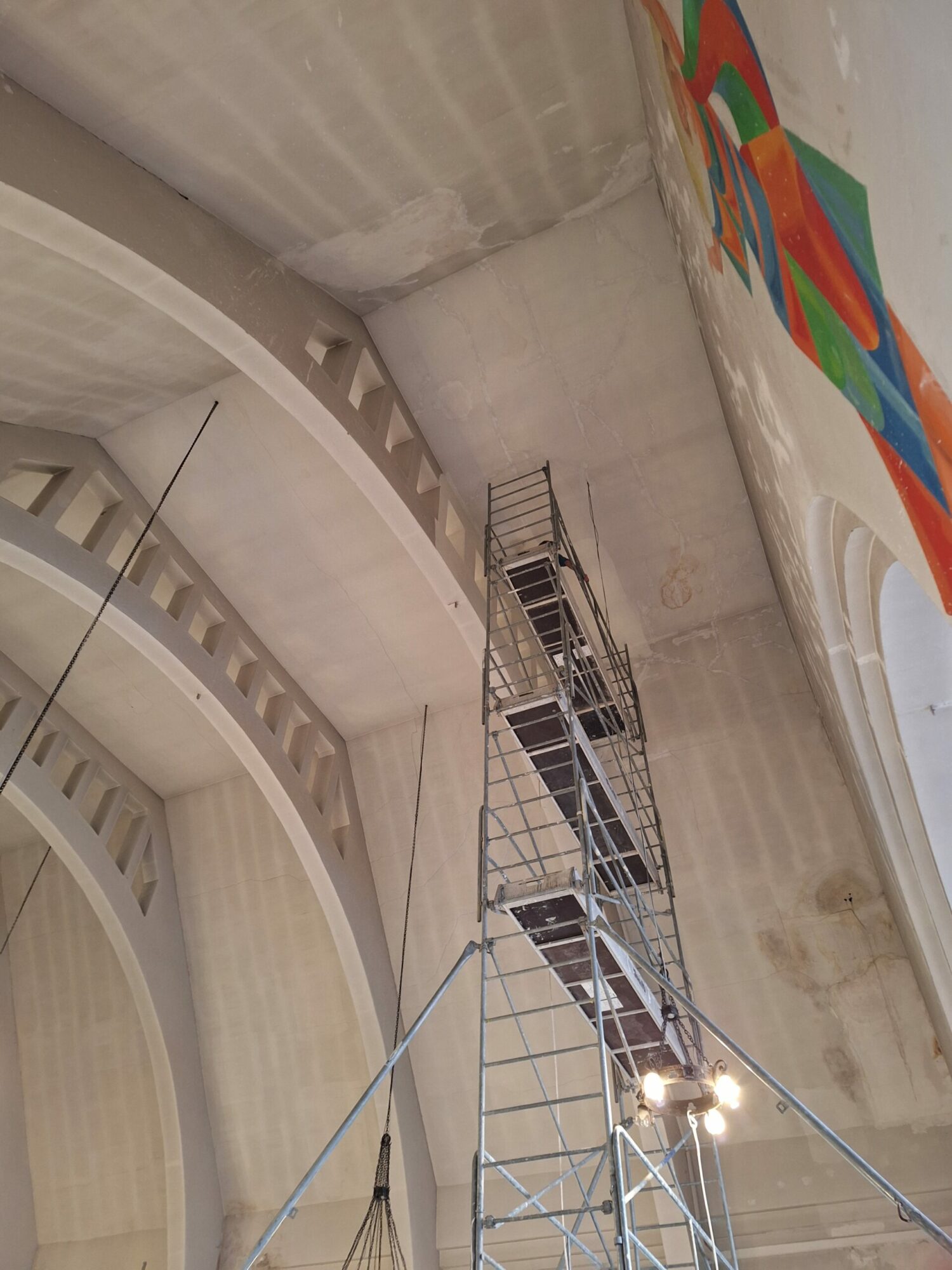 Travaux de l’église de Sinceny