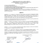 Arrêtés brocante du 06 juillet 2025