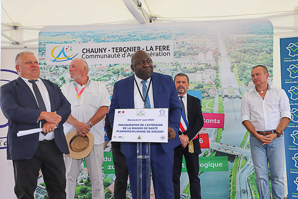 inauguration de l’agrandissement de la Maison de Santé