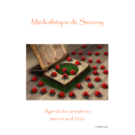 Programme de la Médiathèque pour Mars/Avril