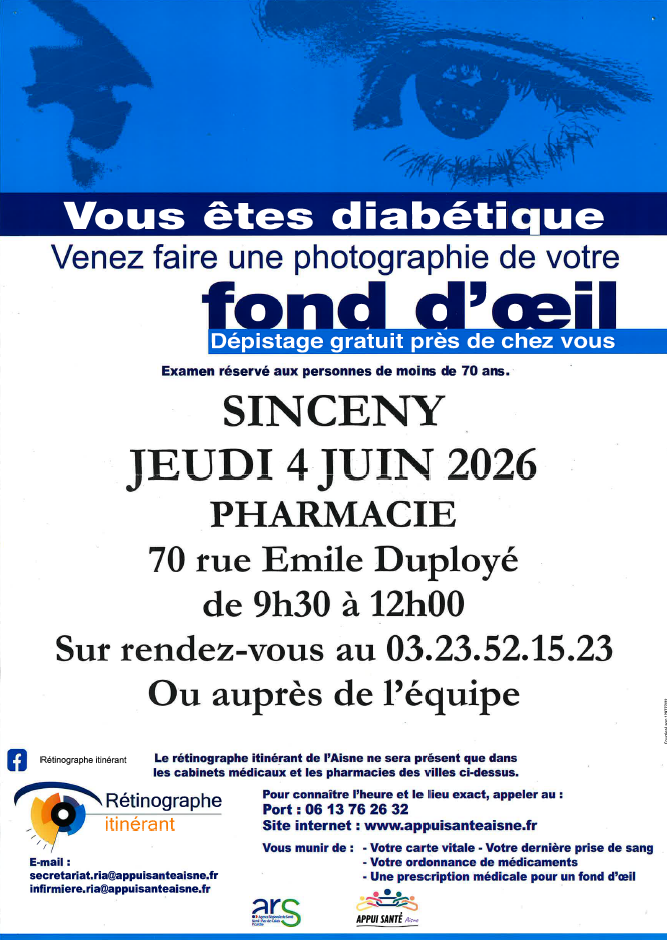 Rétinographe itinérant