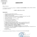 Conseil Municipal le 27 avril 2026 à 19h