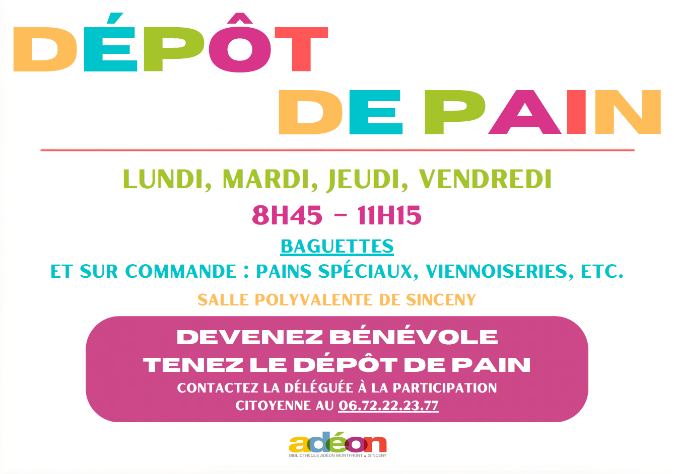 You are currently viewing Dépôt de Pain
