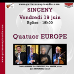 Concert vendredi 19 juin 2026 à l&rsquo;Église de Sinceny