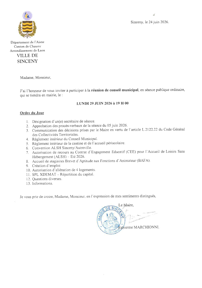 You are currently viewing Prochaine réunion de Conseil Municipal