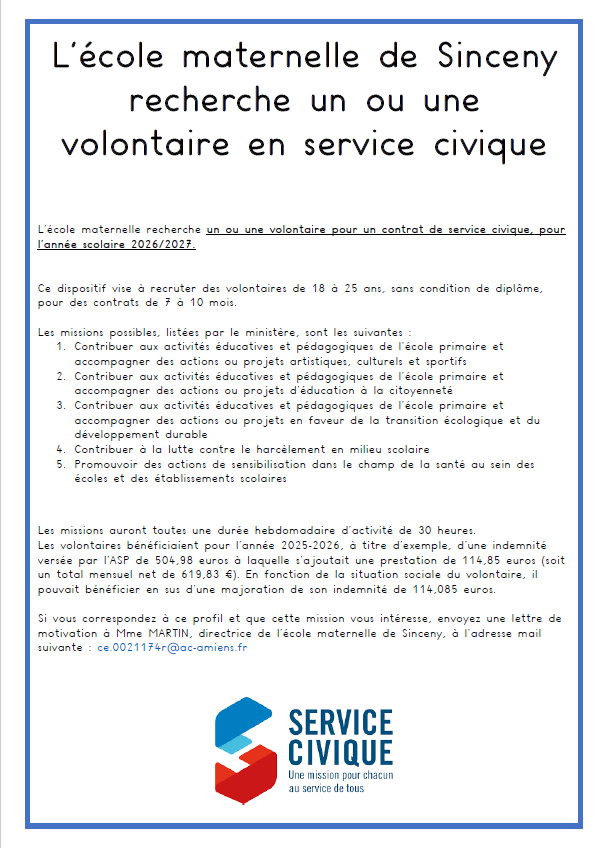 You are currently viewing Recherche volontaire service civique