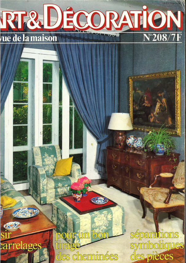 Les faïences de Sinceny dans « Art et Décoration »