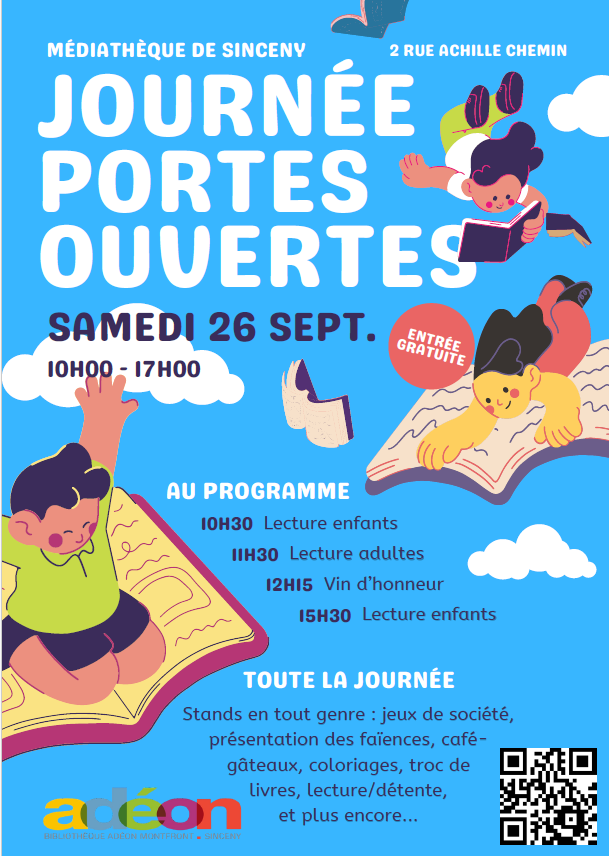 Portes ouvertes Médiathèque de Sinceny